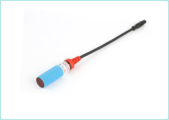 PNP KEINE 10cm Abfragungsphotoelektrische Sensor-3en-polig LWL-Schalter Cylindrcial
