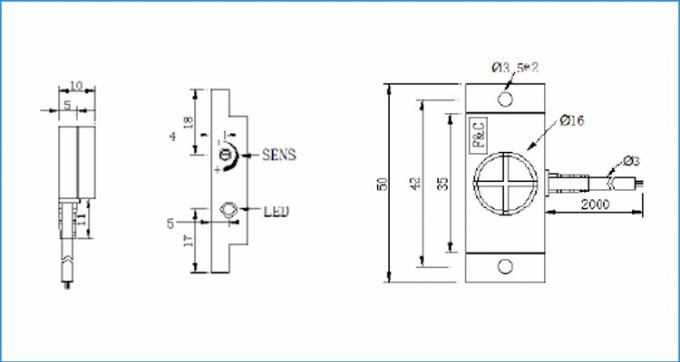 Nicht-metallischer Entdeckungskapazitanznäherungsschalter, capactive Nähe sensor.jpg npn Füllstandes